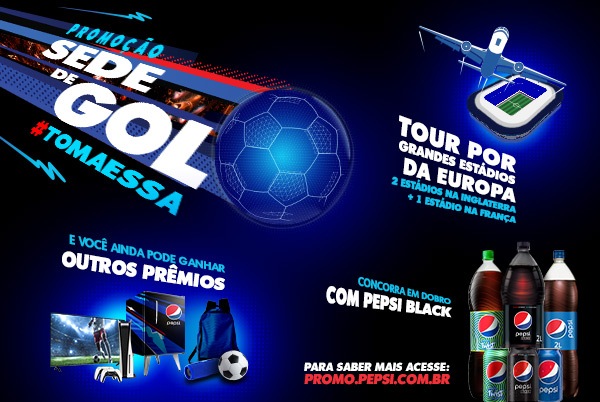 Ambev - Promoção Sede de Gol - Pepsi - 23/5 a 29/05